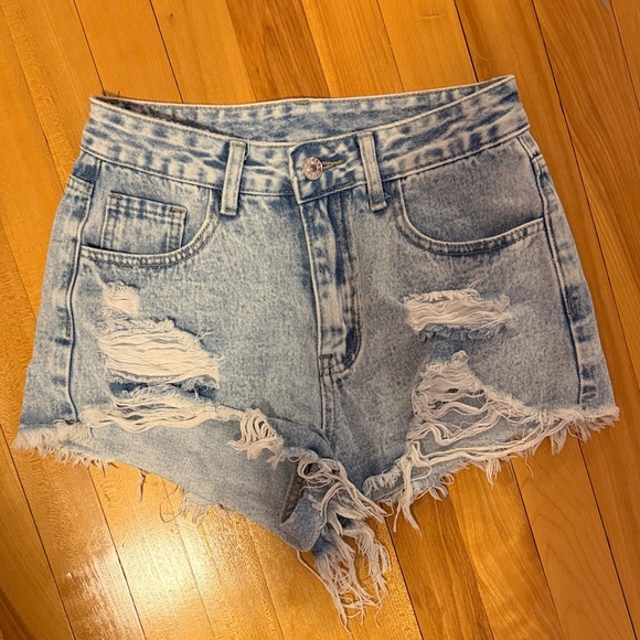 Pants - Distressed Denim Women Shorts